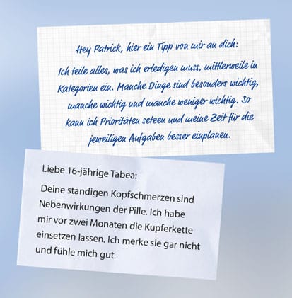 Briefe an das 16-Jähriges Ich Briefe an das 16-Jähriges Ich